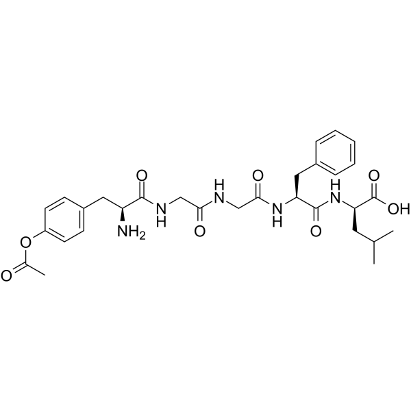 N-terminally acetylated Leu-enkephalin (Ac-L-Tyr-Gly-Gly-L-Phe-D-Leu-COOH) 2703746-32-9